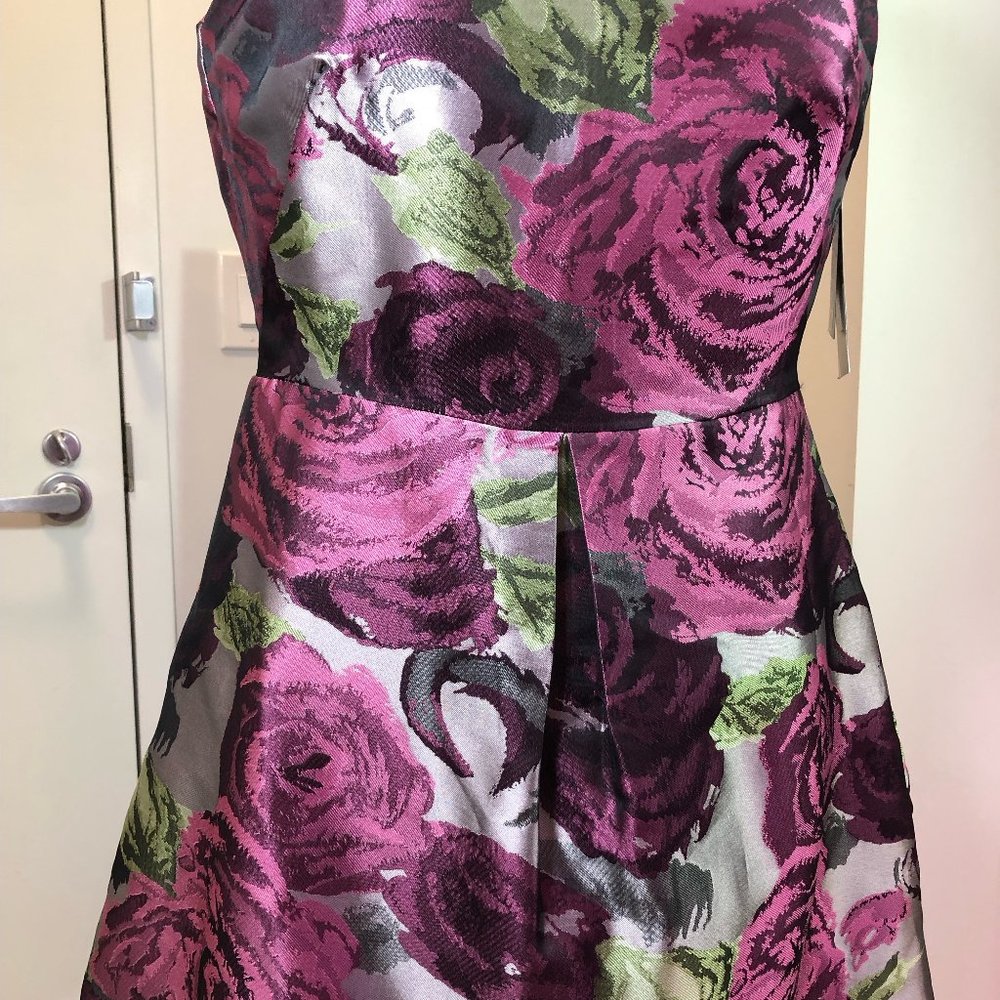 BEAUTIFUL FLOWER DRESS SEXY ELEGANT PRETTY! NWT SIZE 14